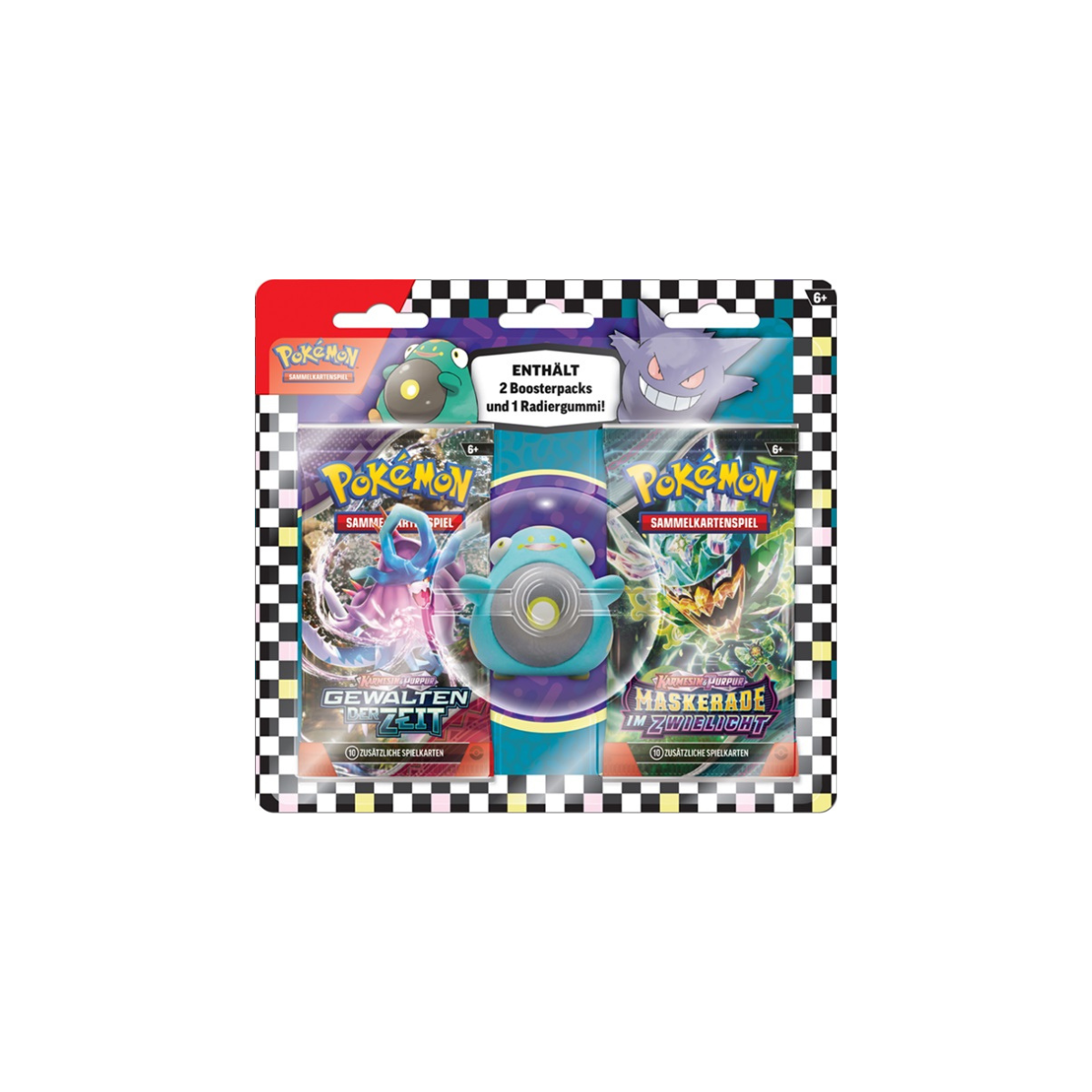 Pokémon Back to School 2024 Eraser Blister Wampitz - DE