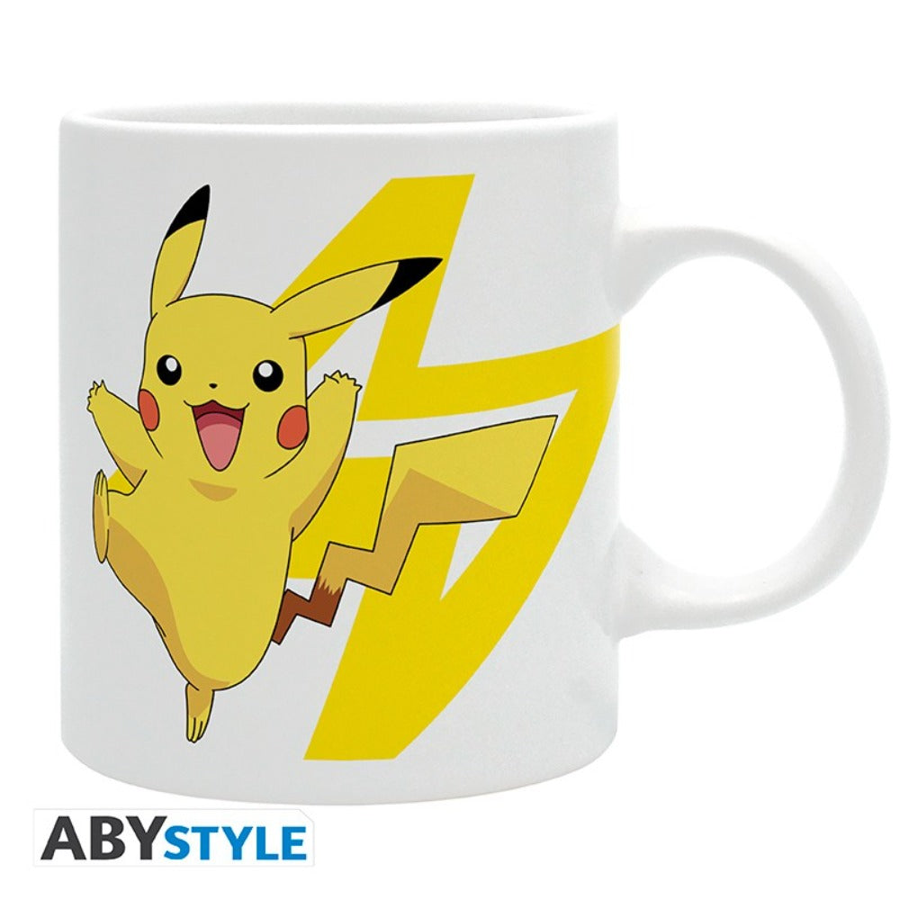 Pokémon - Mug - 320 ml - Logo & Pikachu