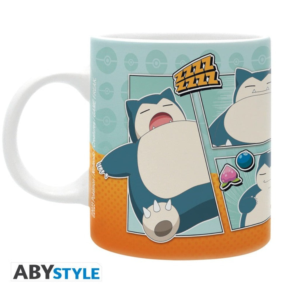 Pokémon - Mug - 320 ml - Snorlax Comic Strip