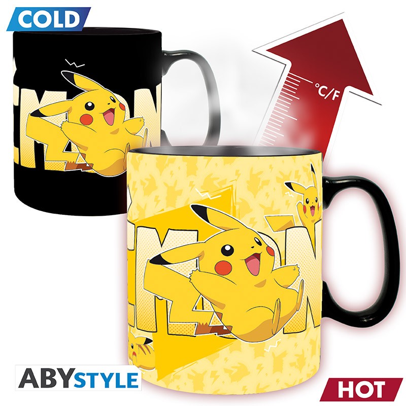 Pokémon - Mug Heat Change - 460 ml - Pikachu