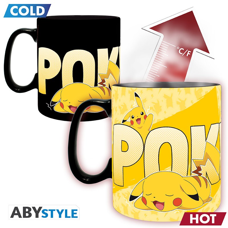 Pokémon - Mug Heat Change - 460 ml - Pikachu