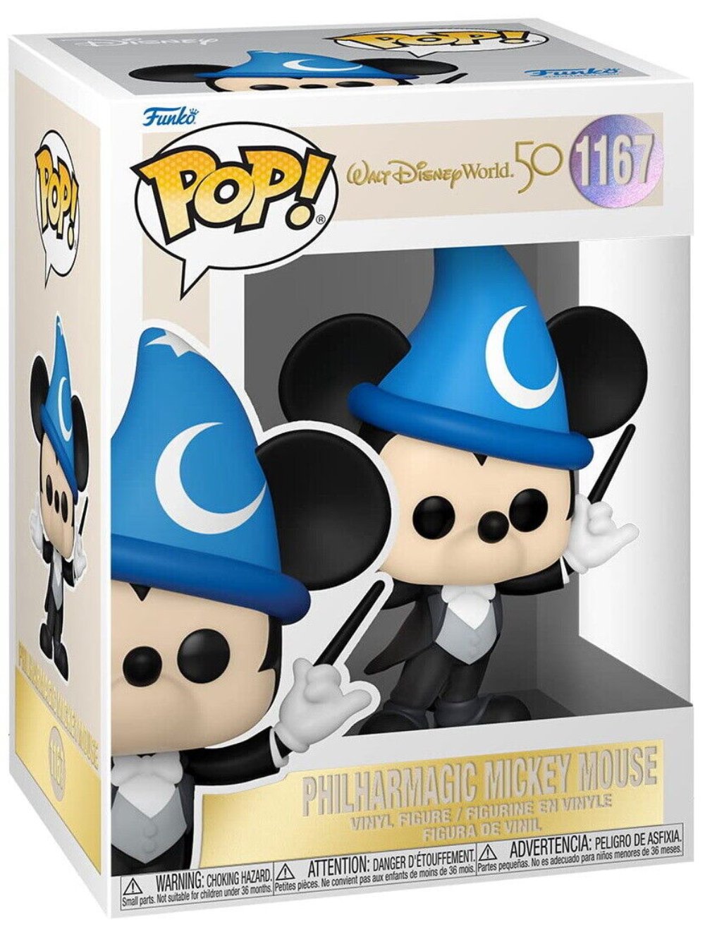 Funko POP! Disney World 50 - Philharmagic Mickey Mouse #1167