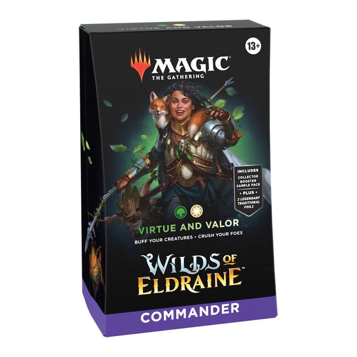 Wilds of Eldraine Commander Deck Virtue and Valor EN