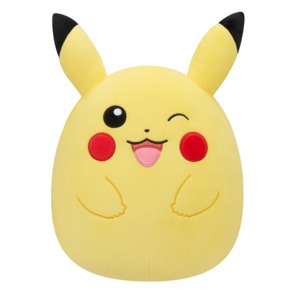 Winking Pikachu - Pokémon Squishmallows Plüsch 25 cm