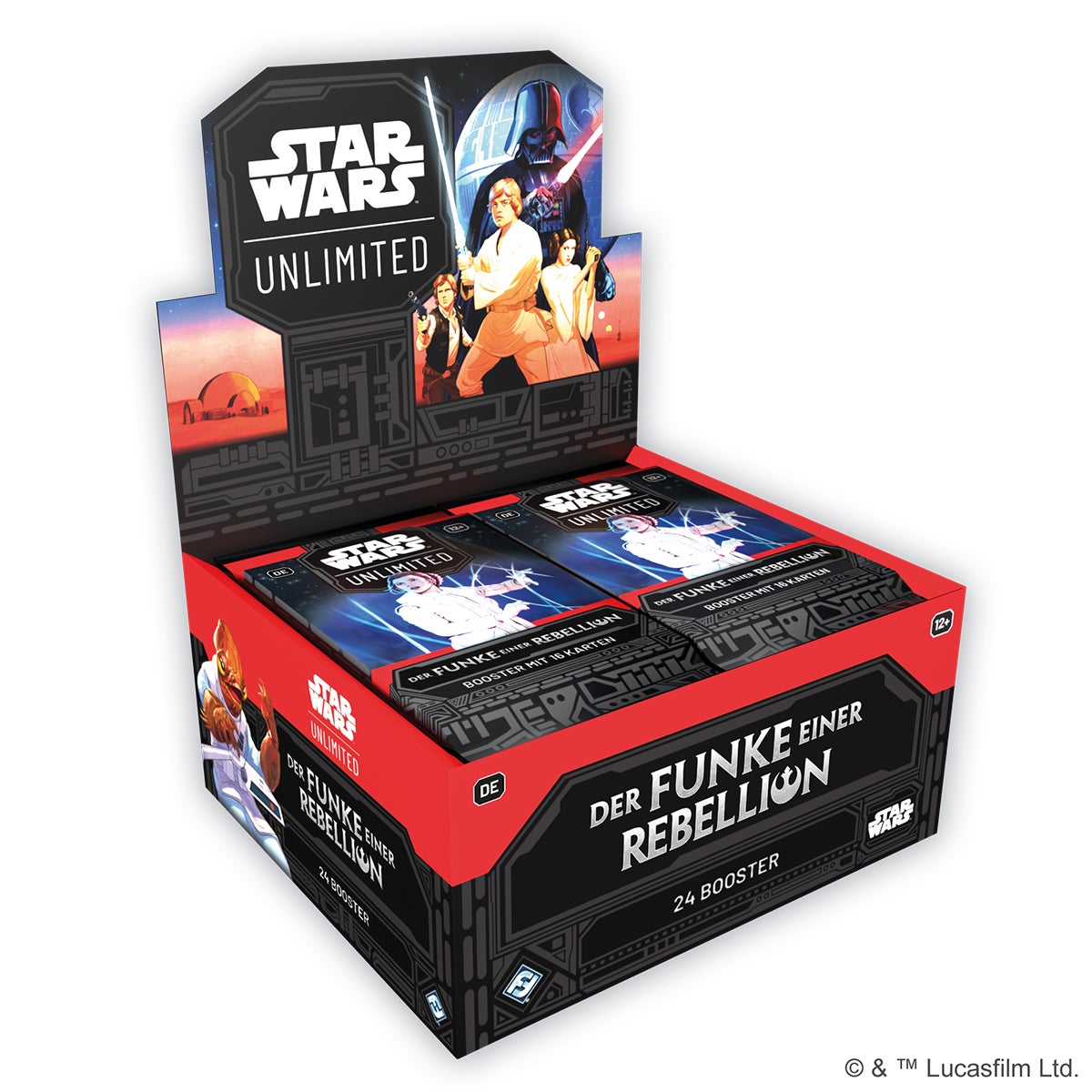 Star Wars: Unlimited - Der Funke einer Rebellion Booster Display (24 Booster) - DE