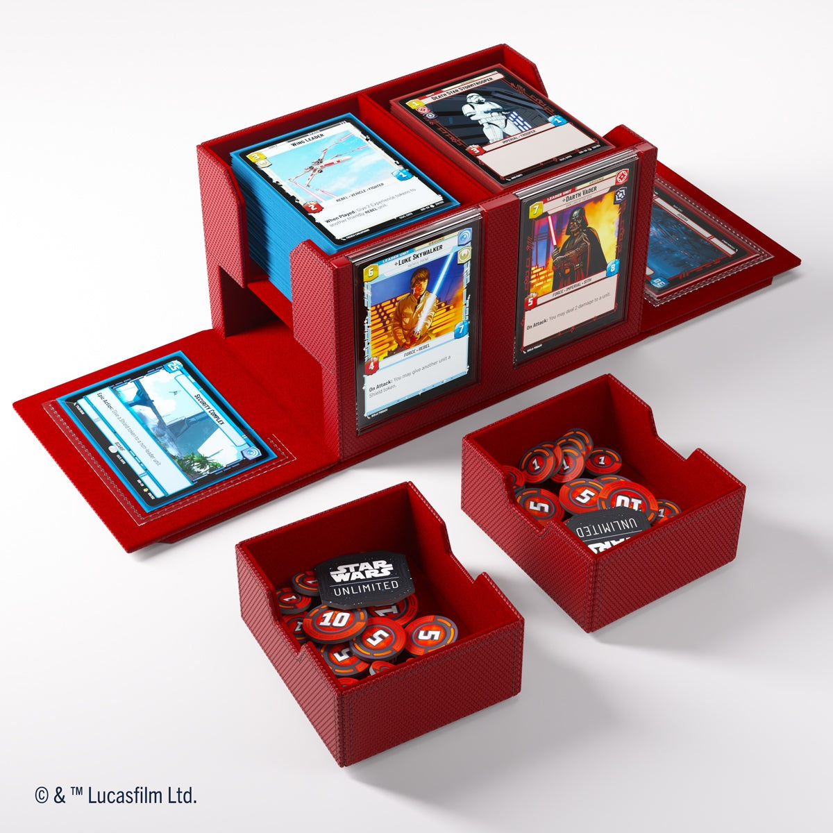 Star Wars: Unlimited Double Deck Pod (Red)