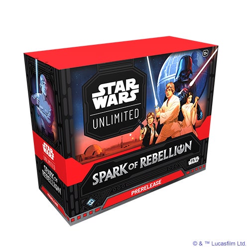 Star Wars: Unlimited – Spark of Rebellion Prerelease Box - EN