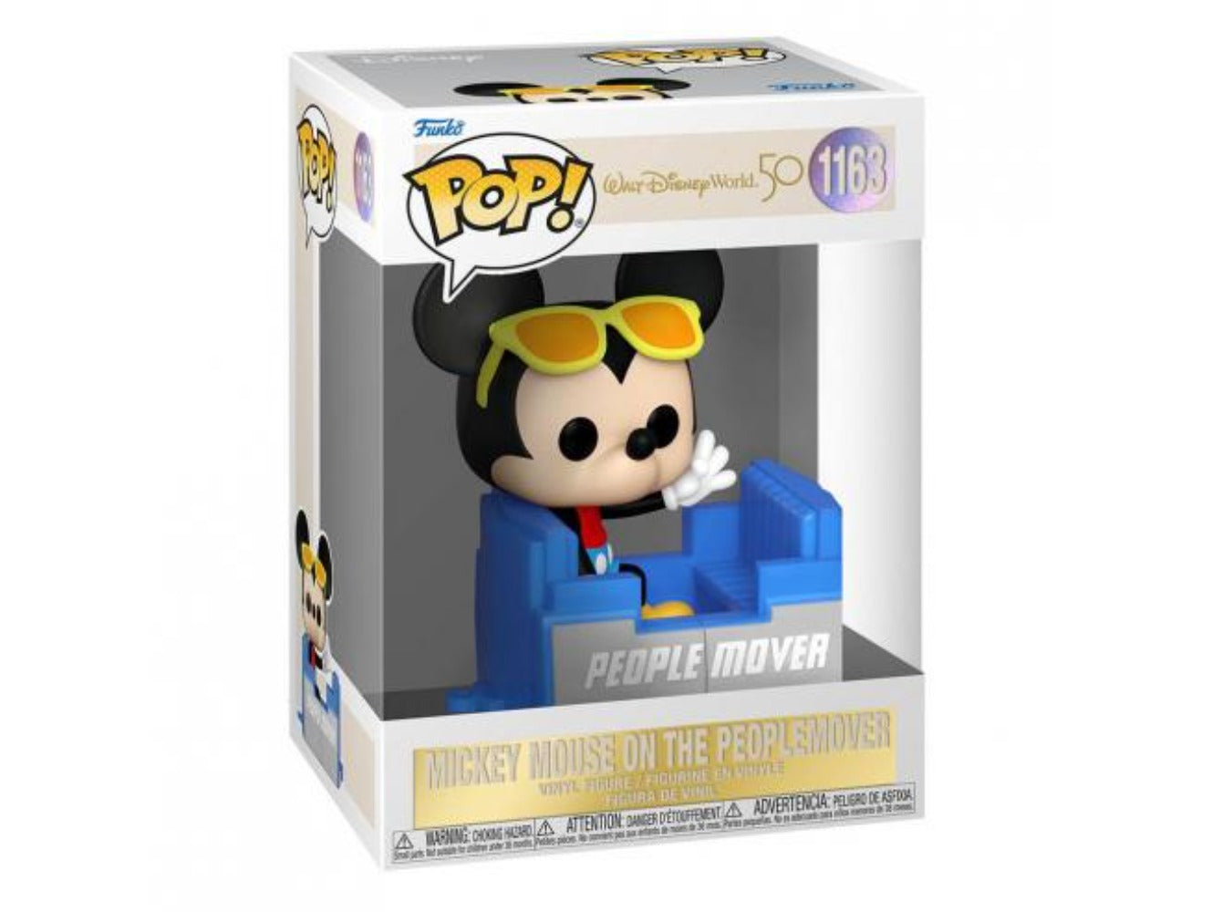 Funko POP! Disney World 50 - Mickey Mouse on Peoplemover #1163