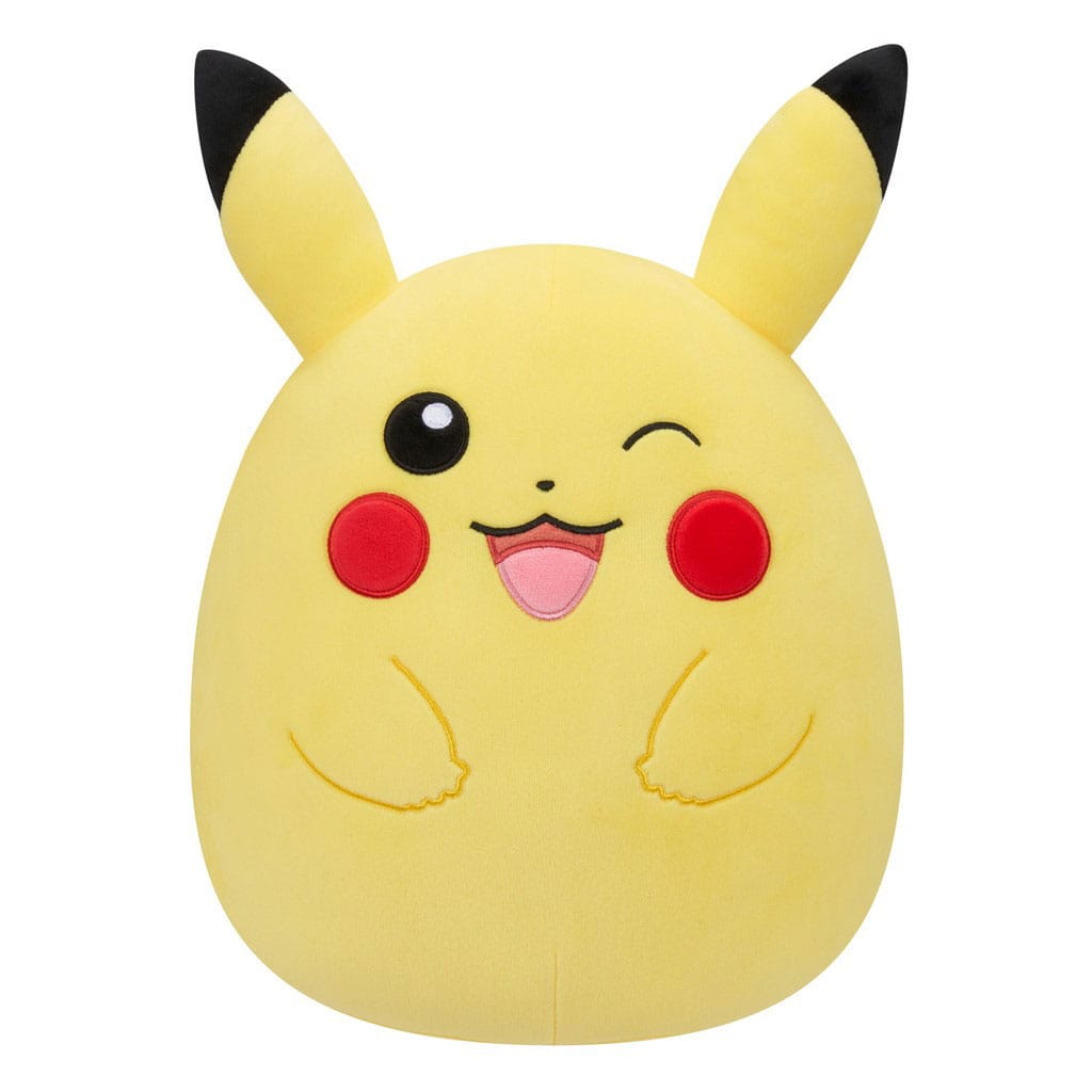 Squishmallows Plüschfigur Pokemon Zwinkerndes Pikachu 51 cm