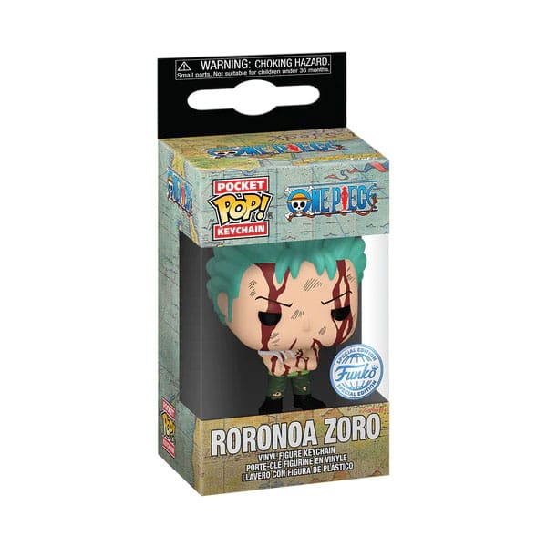 Funko POP! Keychain - One Piece - Zoro Nothing Happened