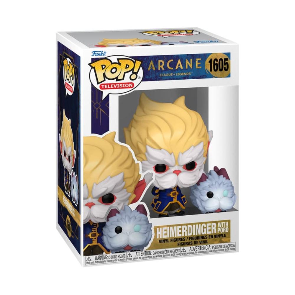 Funko POP! Arcane League of Legends - Heimerdinger with Poro #1605