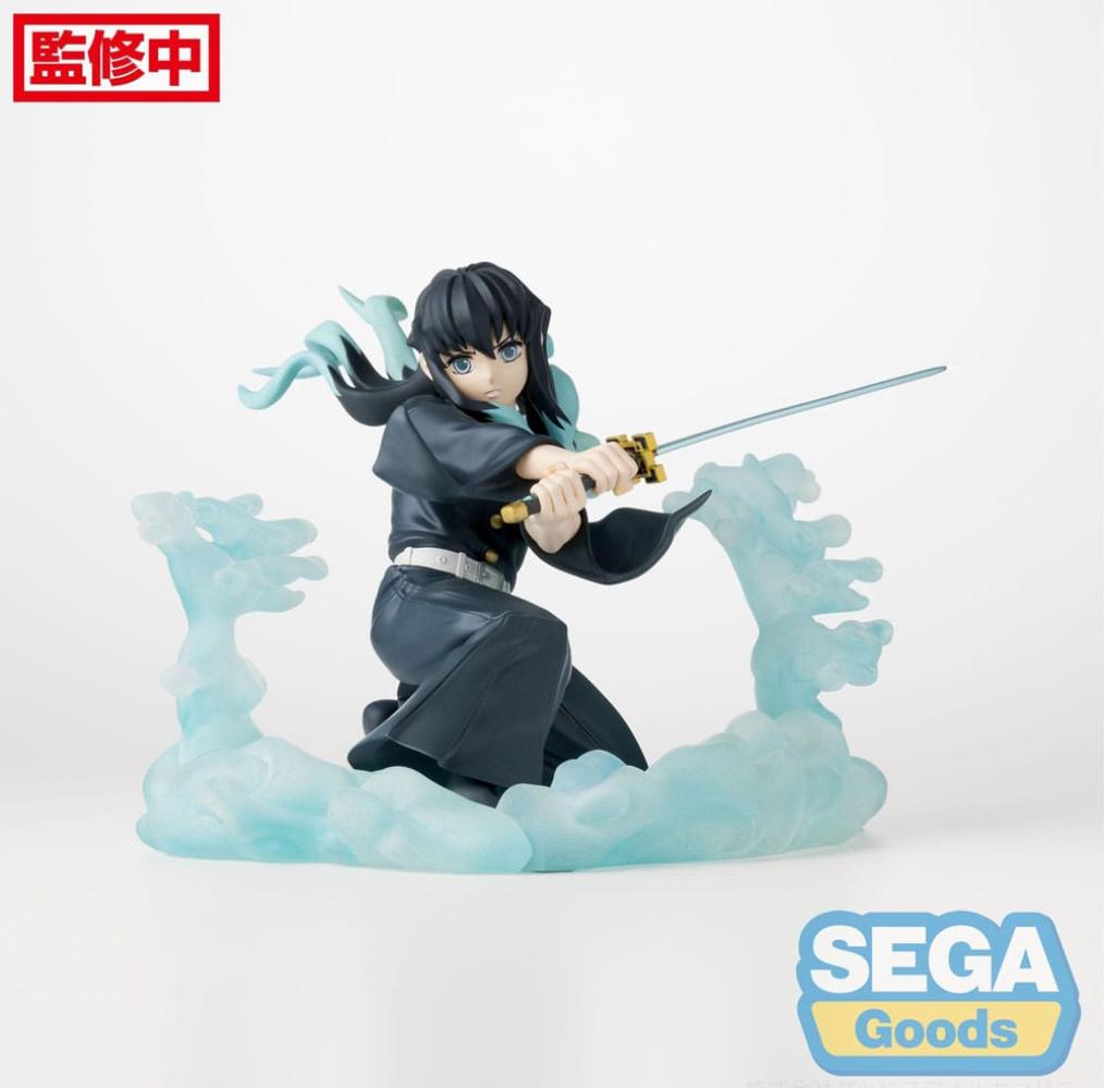 Demon Slayer: Kimetsu no Yaiba Xross Link Anime PVC Statue Muichiro Tokito Hashira Training Arc 11 cm