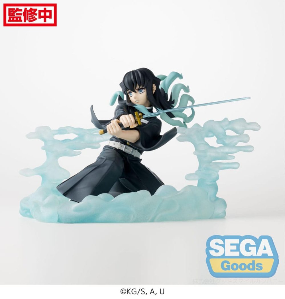 Demon Slayer: Kimetsu no Yaiba Xross Link Anime PVC Statue Muichiro Tokito Hashira Training Arc 11 cm