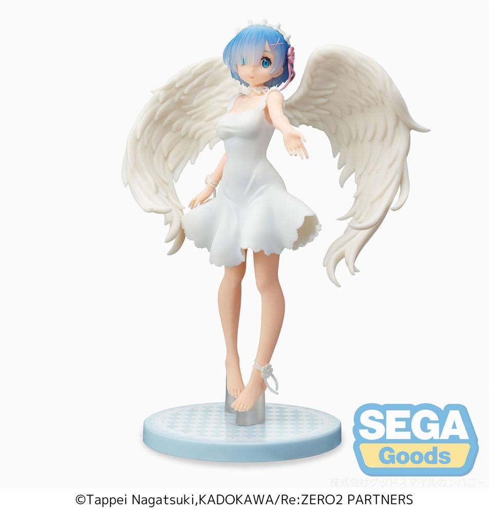 Re: Zero Starting Life in Another World SPM PVC Statue Rem Demon Angel Ver. 21 cm