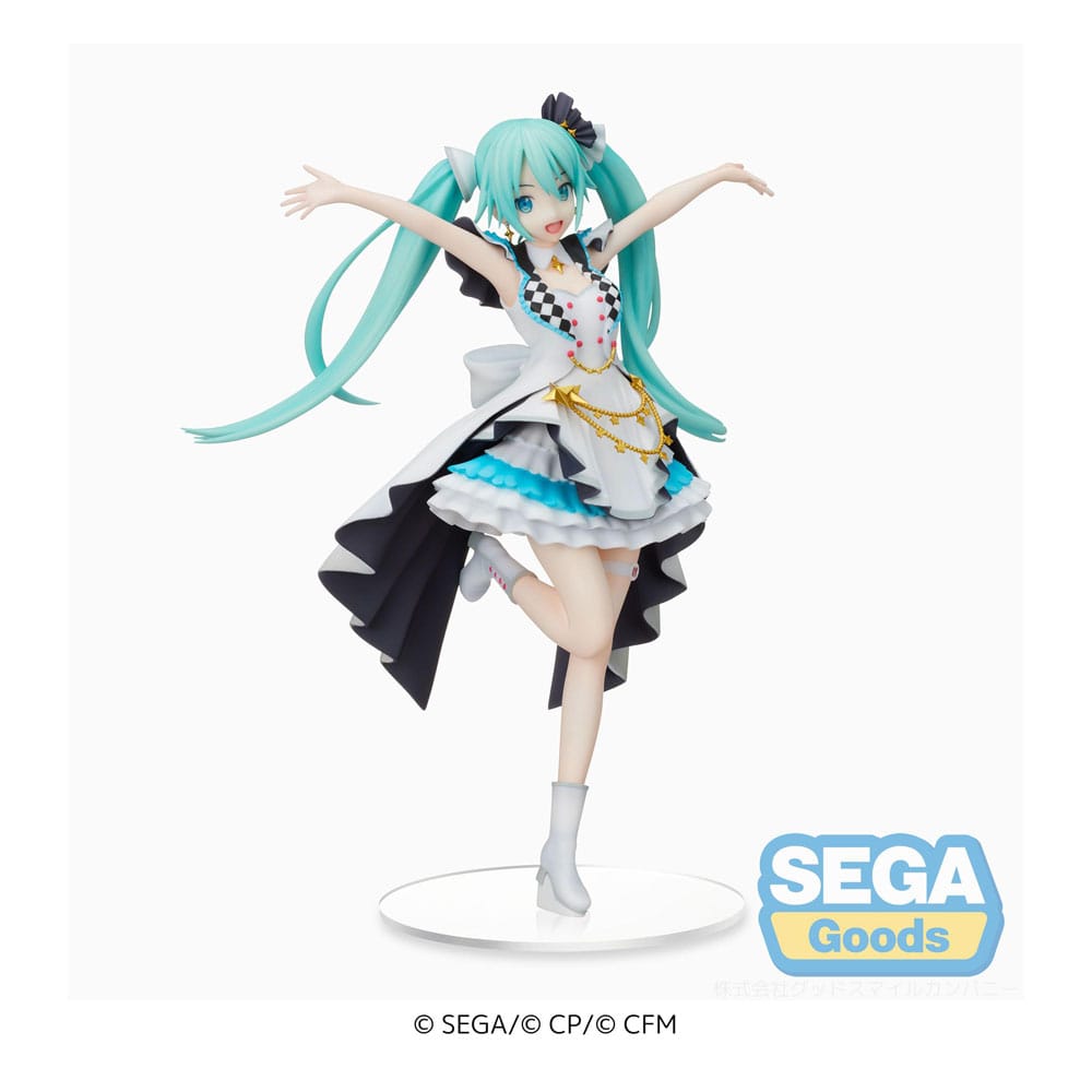 Hatsune Miku SPM PVC Statue Stage Sekai Miku 21 cm