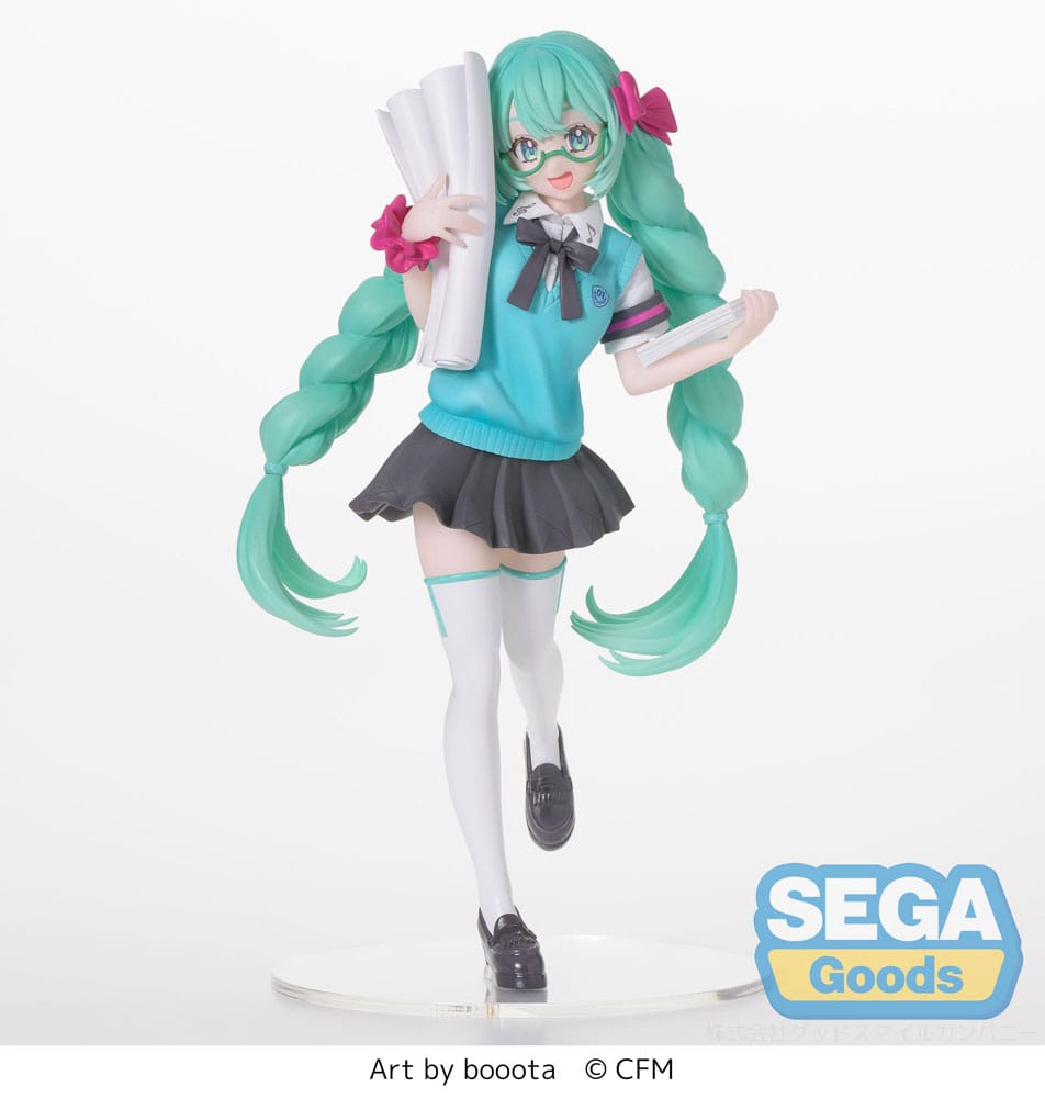 Hatsune Miku Luminasta PVC Statue Hatsune Miku 16th Anniversary Booota Ver. 18 cm