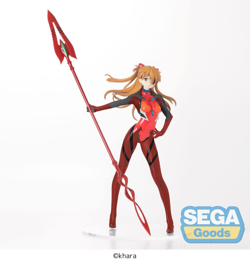 Evangelion: New Theatrical Edition PVC Statue Asuka x Spear of Cassius (re-run) 30 cm